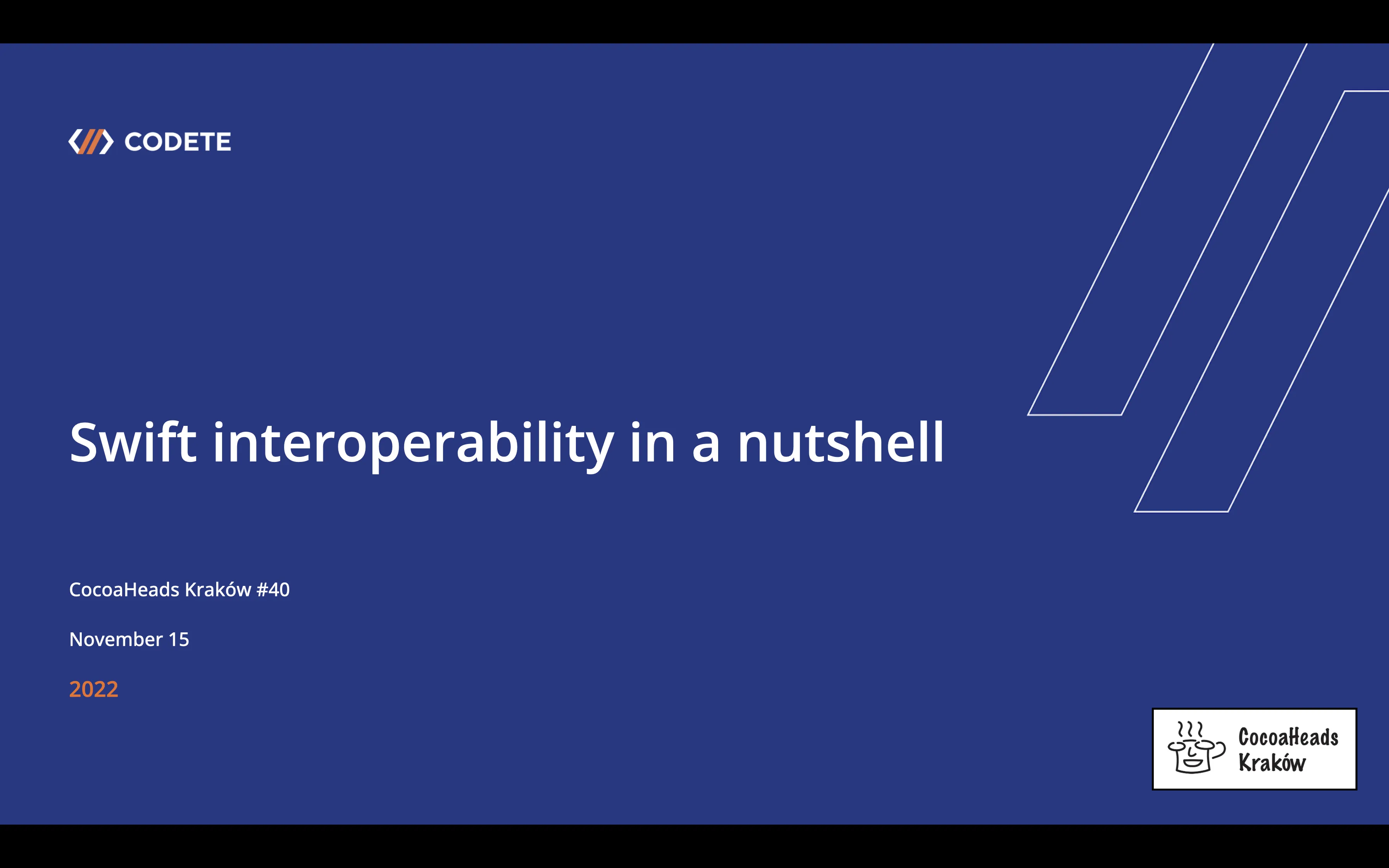 Swift interoperability in a nutshell